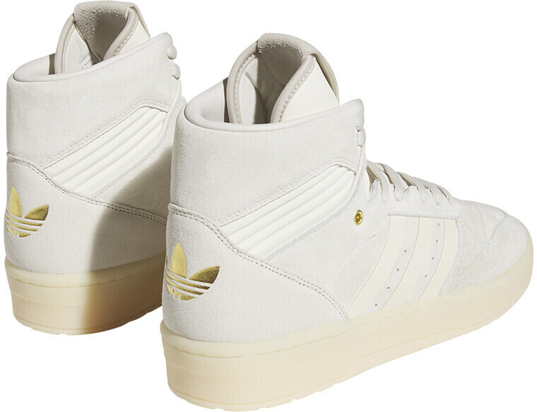 Adidas off white suede top