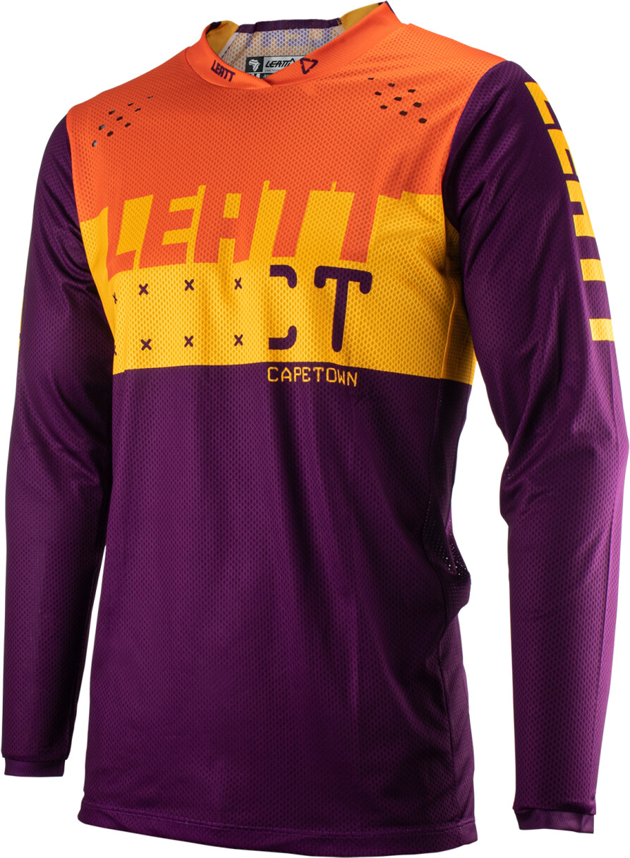 Leatt 4.5 Indigo violett/yellow