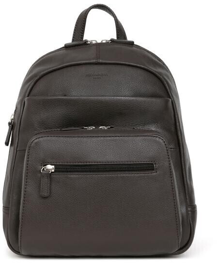 Hexagona Confort Leather Bag dark brown