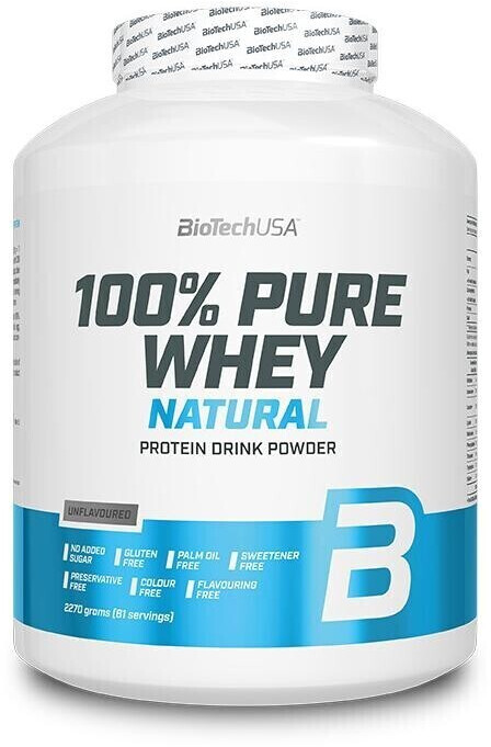 BioTech USA 100% pure whey 2270g (6228546)