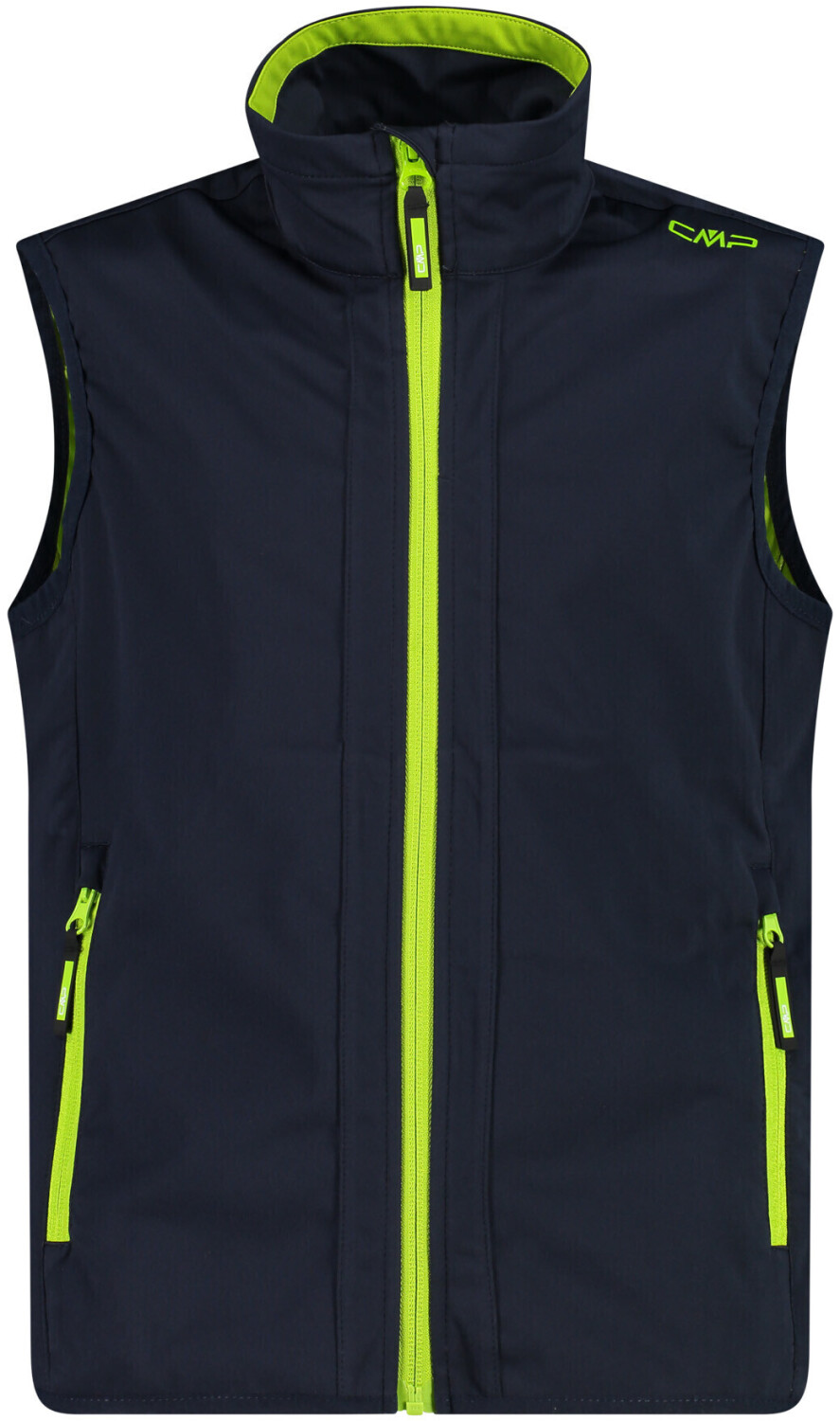 CMP Kid Vest (31A5044) b.blue-limegreen