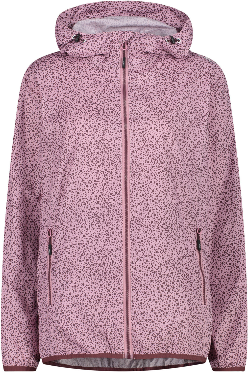 CMP Woman Rain Fix Hood Jacket (31X7296) fard