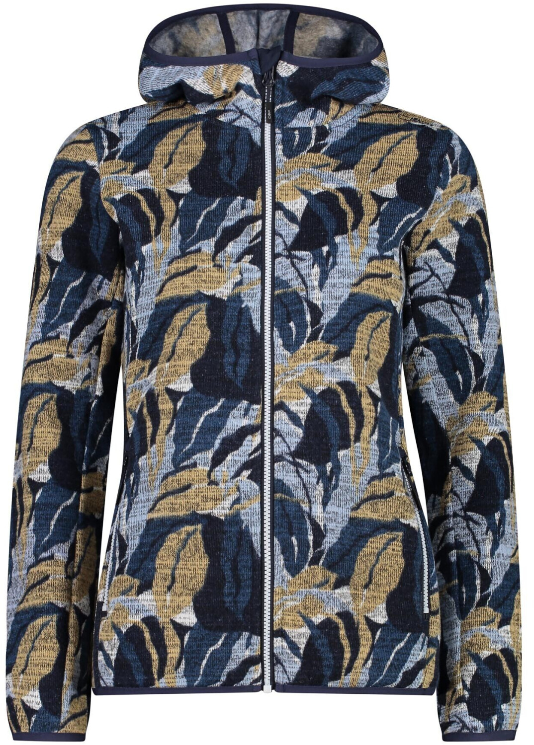 CMP Woman Jacket Fix Hood (32H1936) cristal blue-sesamo