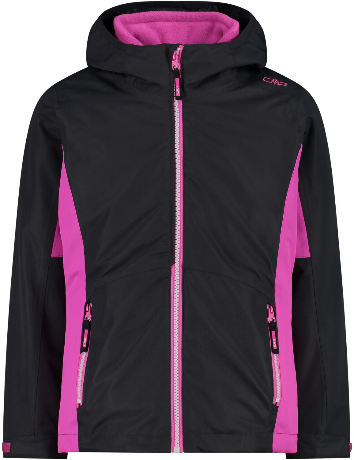 CMP Kid G Jacket Fix Hood Detachble Inn.Jacket (32Z1095D) titanio