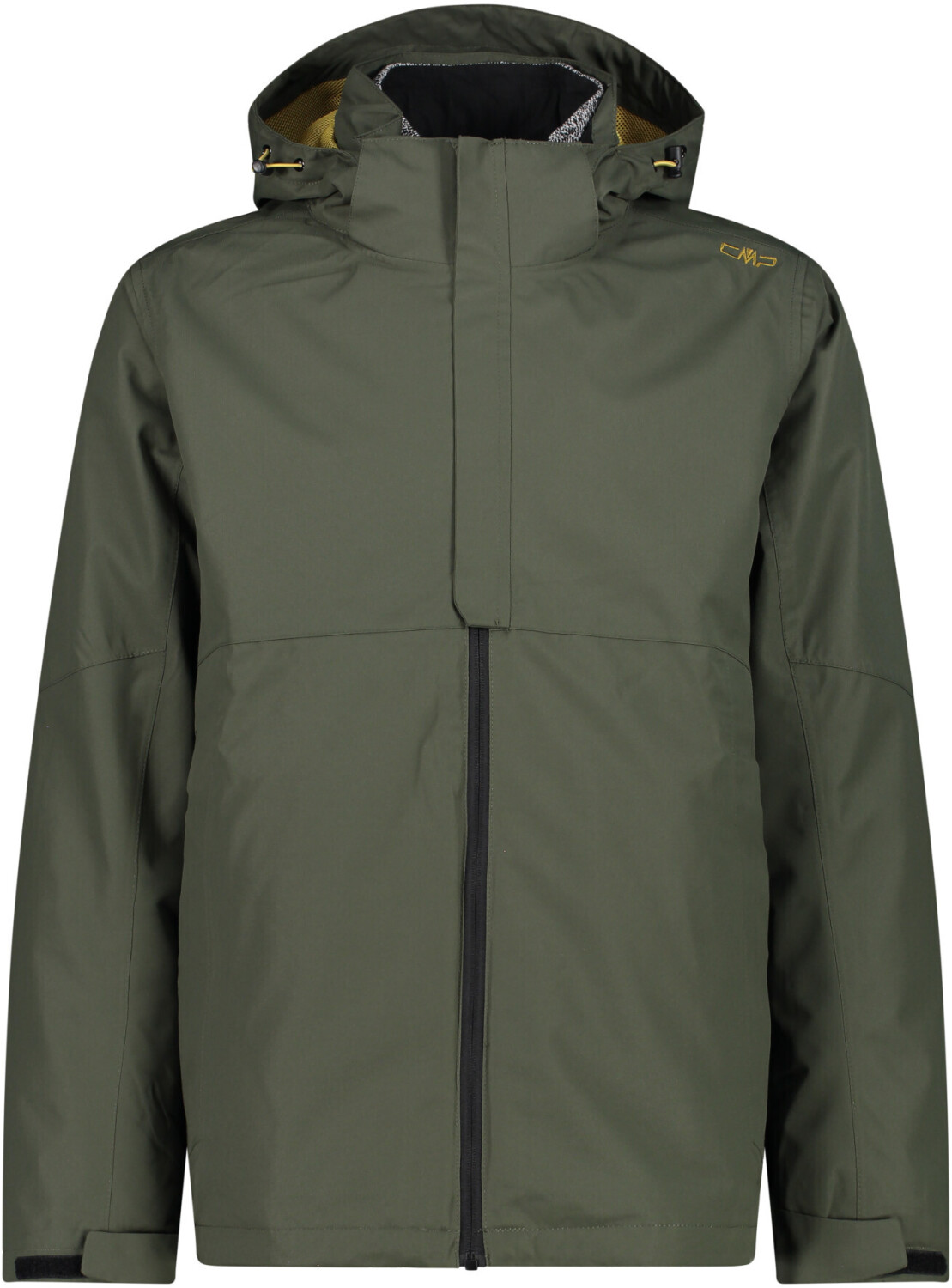 CMP - Jacket Zip Hood Detachable Inner Jacket Twill - Chaqueta dobles - Oil  Green / Kaki | 50 (EU)