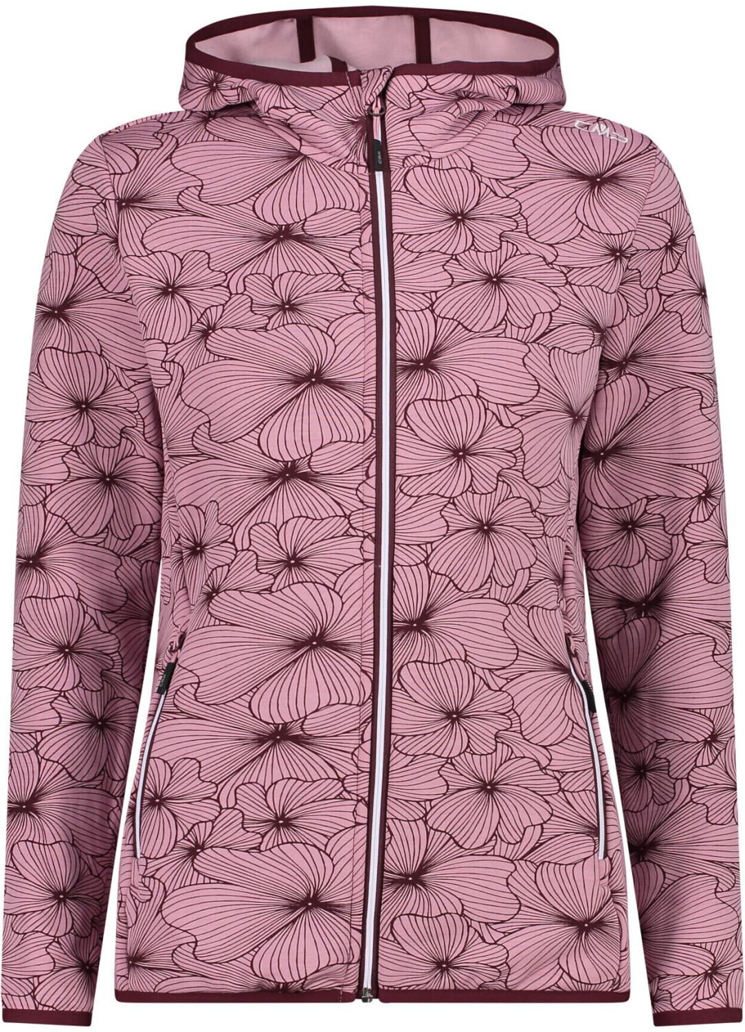 CMP Woman Jacket Fix Hood (33E5946) fard mel.-plum