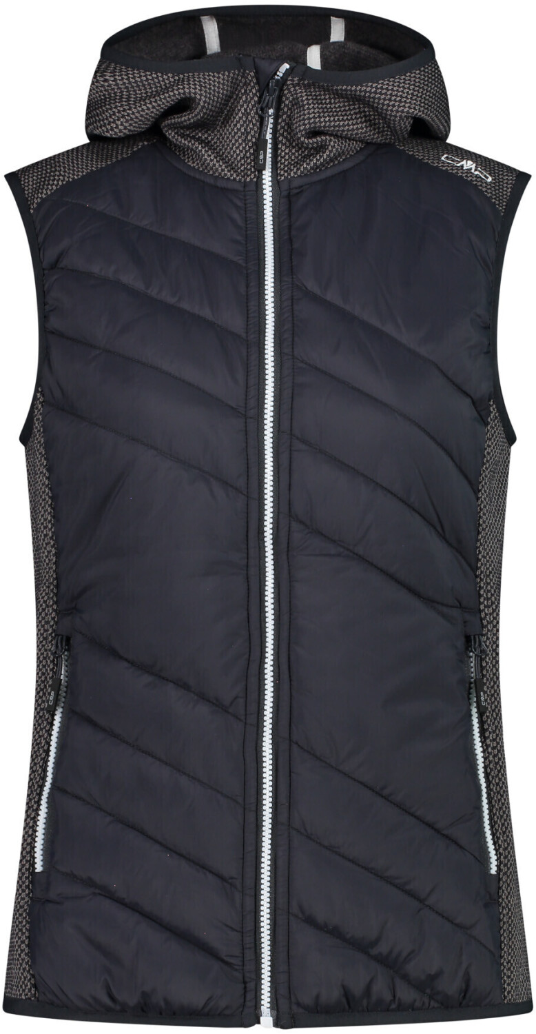 CMP Woman Hybrid Vest Fix Hood (33H5386) antracite