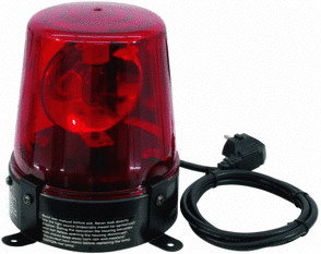 Eurolite Gyrophare DE-1 rouge 230V/15W