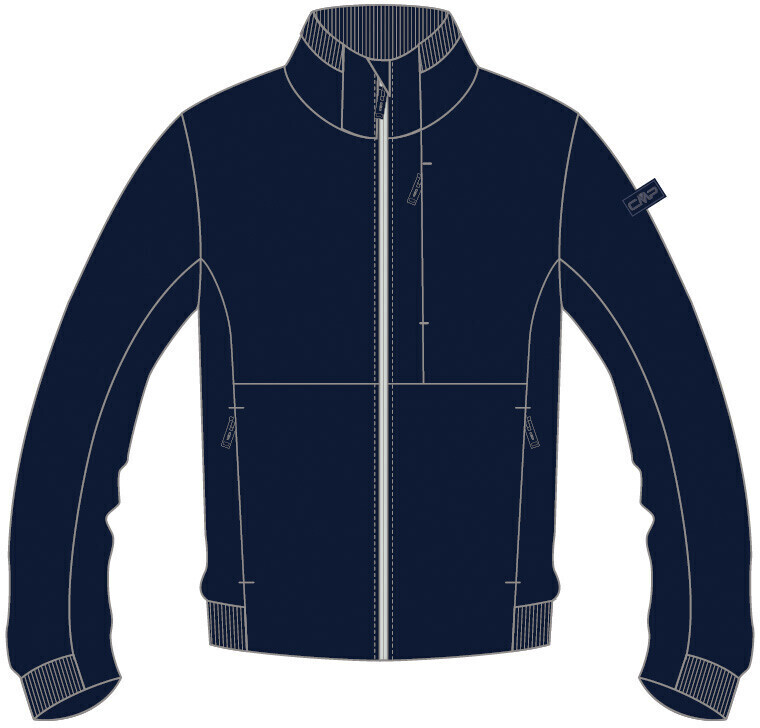 CMP Man Jacket (33Z7087) black blue