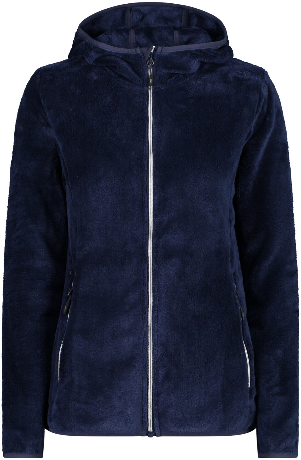 CMP Woman Jacket Fix Hood (38P1546) b.blue-bianco
