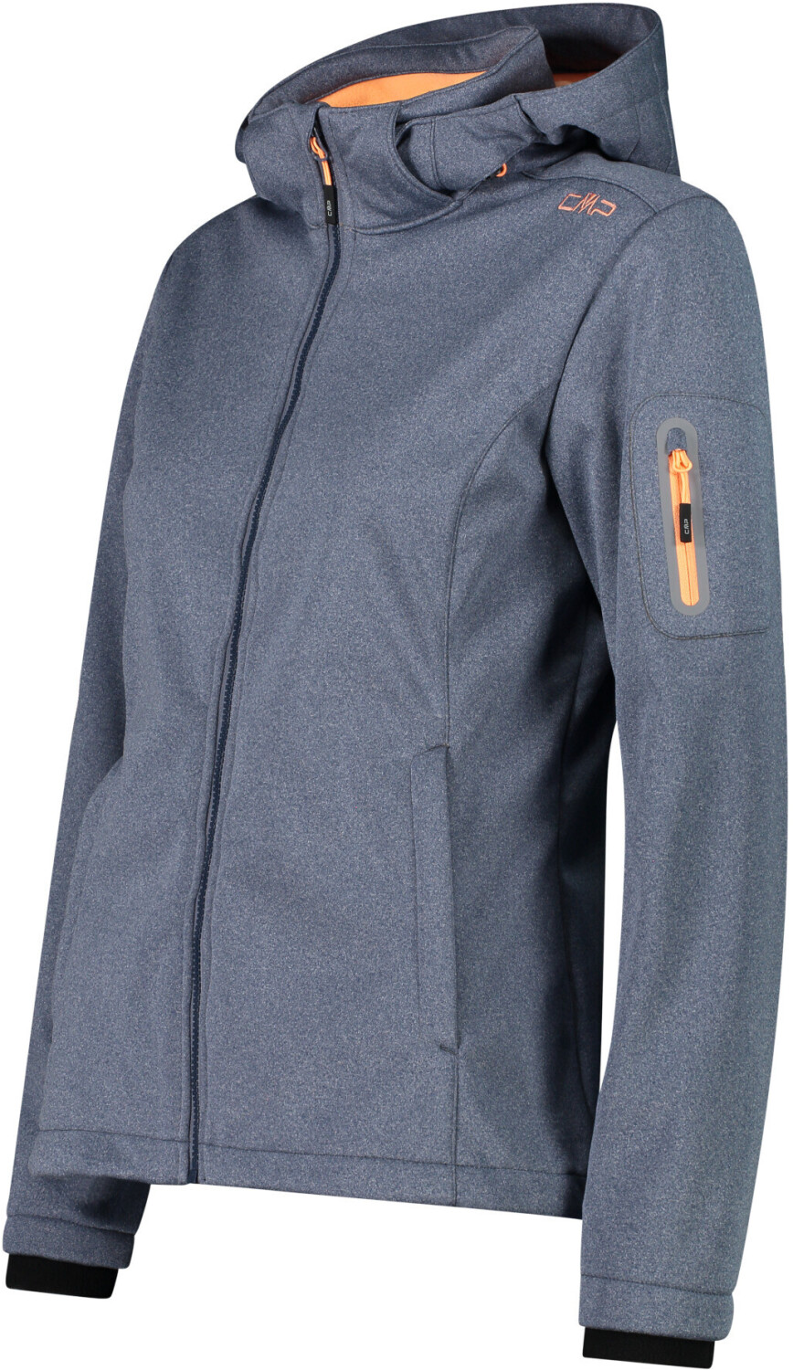 CMP Woman Jacket (39A5006M) Zip blue € Hood 46,30 | mel.-sunrise ab bei Preisvergleich