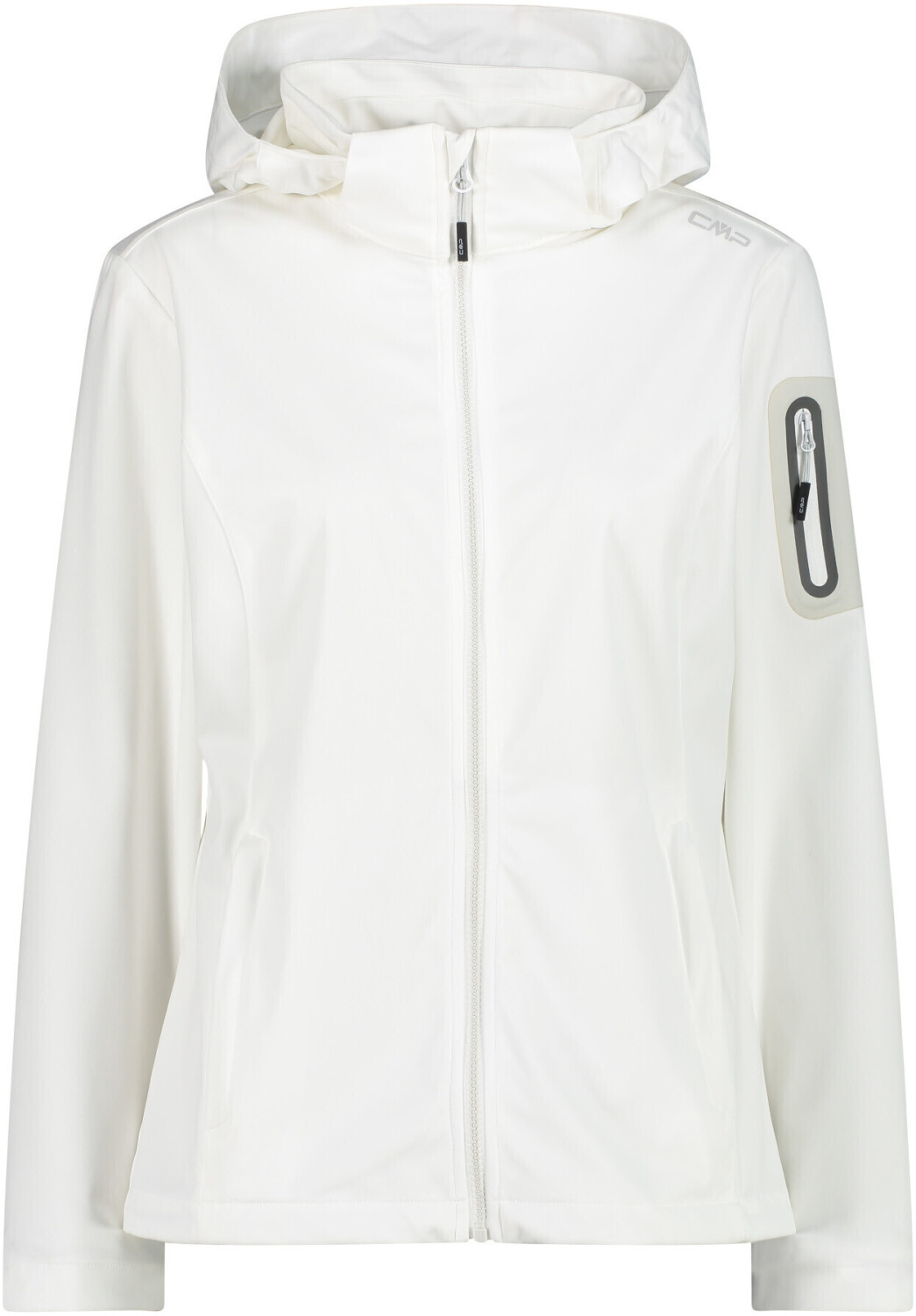 CMP Woman Jacket Zip Hood (39A5016) bianco-stone2