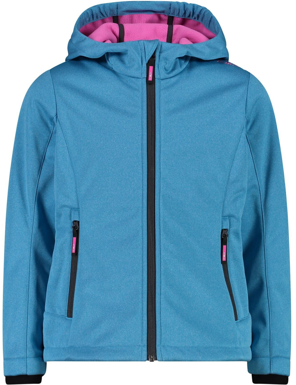 CMP Girl Jacket Fix Hood (3A29385N) turchese mel.