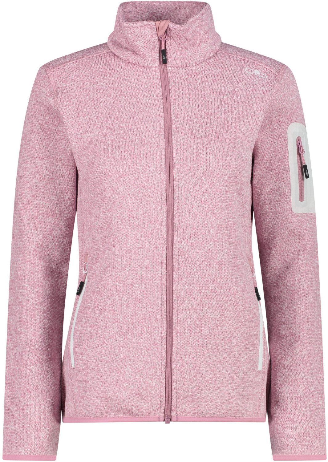 Neues Modell CMP Fleece Jacket Knit-Tech 33,66 Preisvergleich (3H14746) fard-bianco ab Melange bei € 