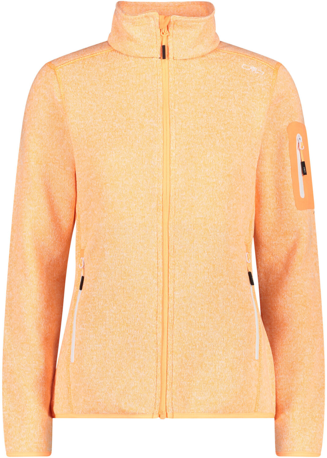 CMP Fleece Jacket Knit-Tech Melange (3H14746) sunrise-bianco