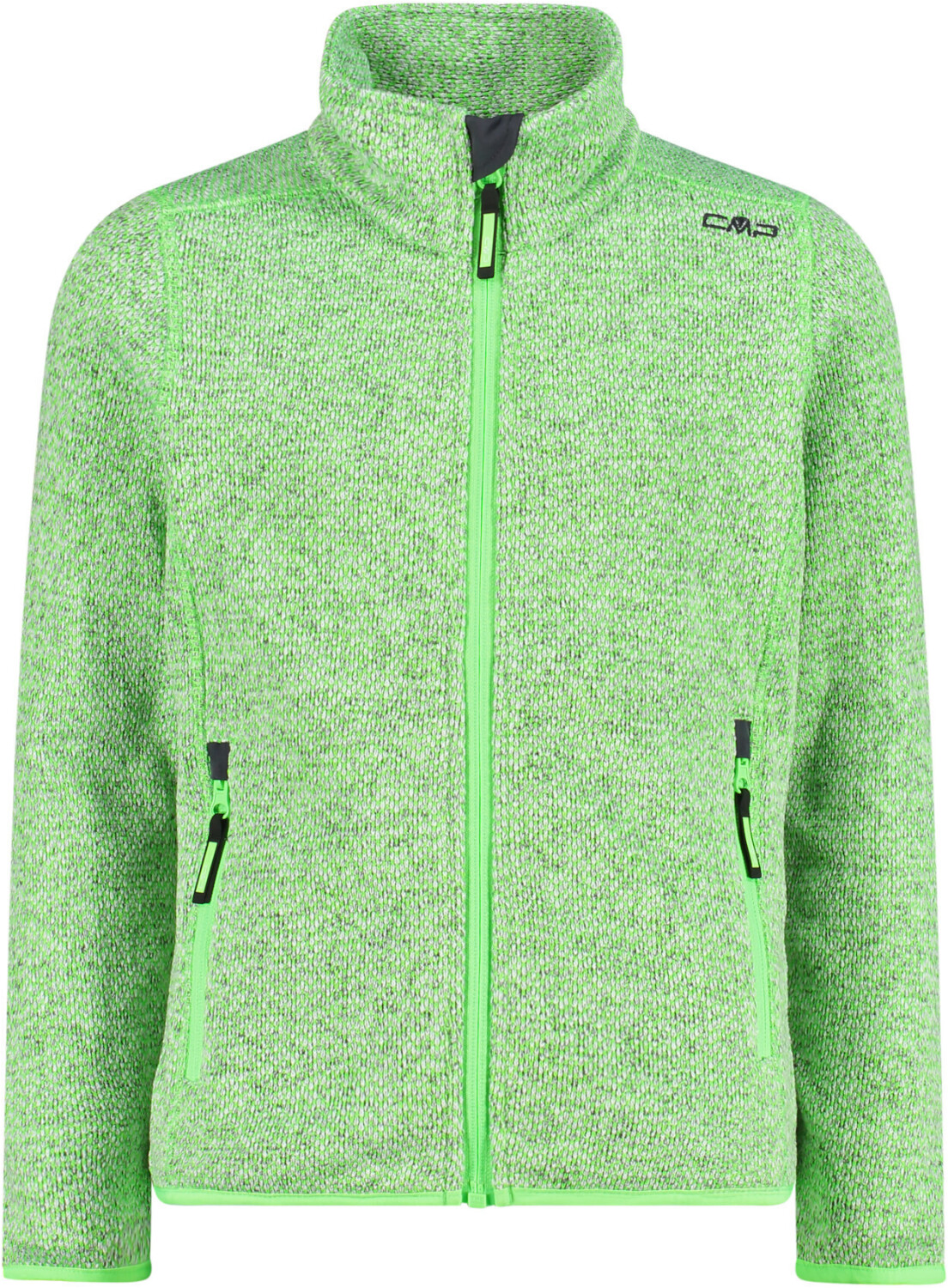 CMP Girl Fleece Jacket (3H19925) mela fluo-titanio