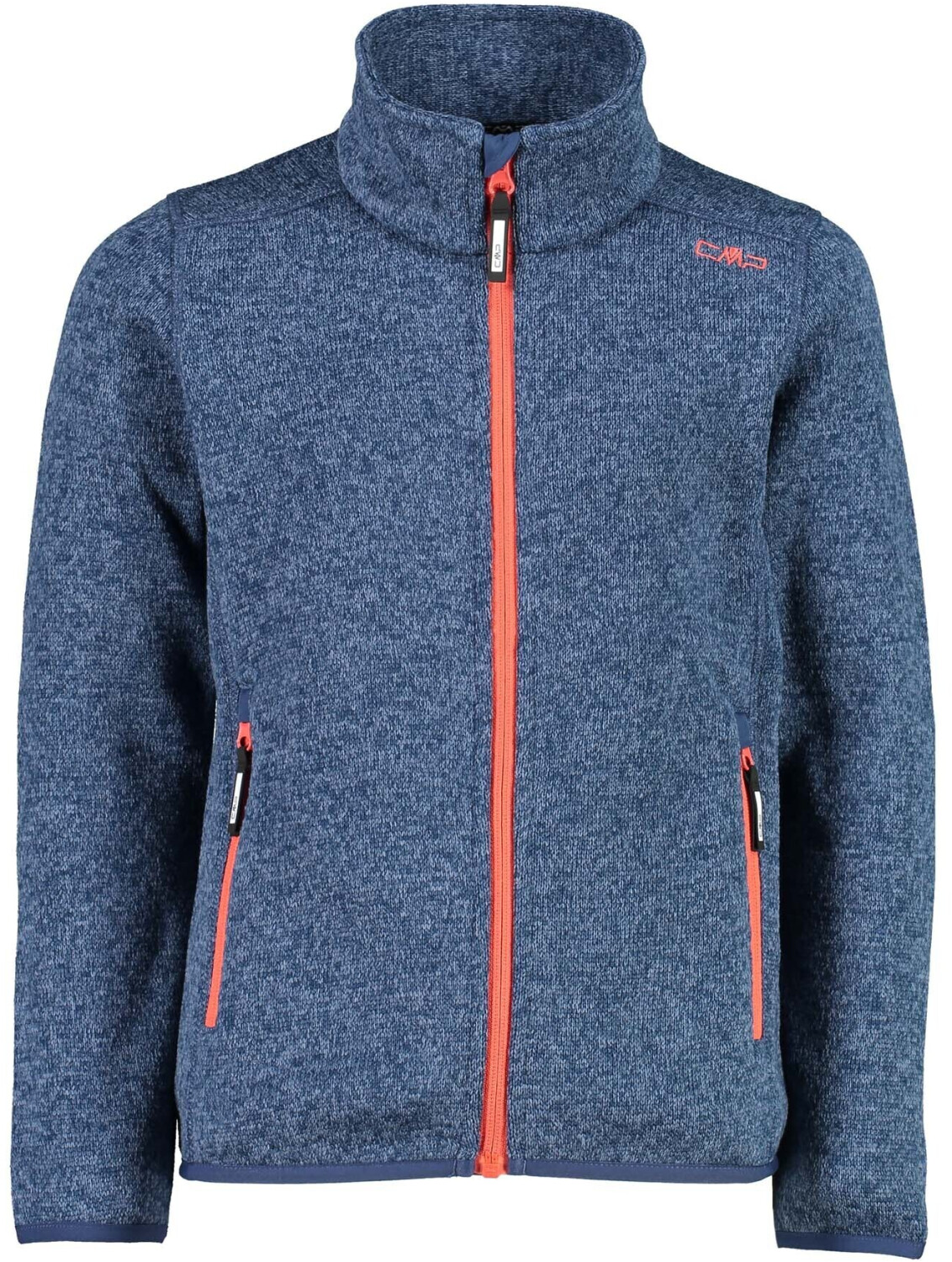 CMP Girl Fleece Jacket (3H19925) blue-red kiss