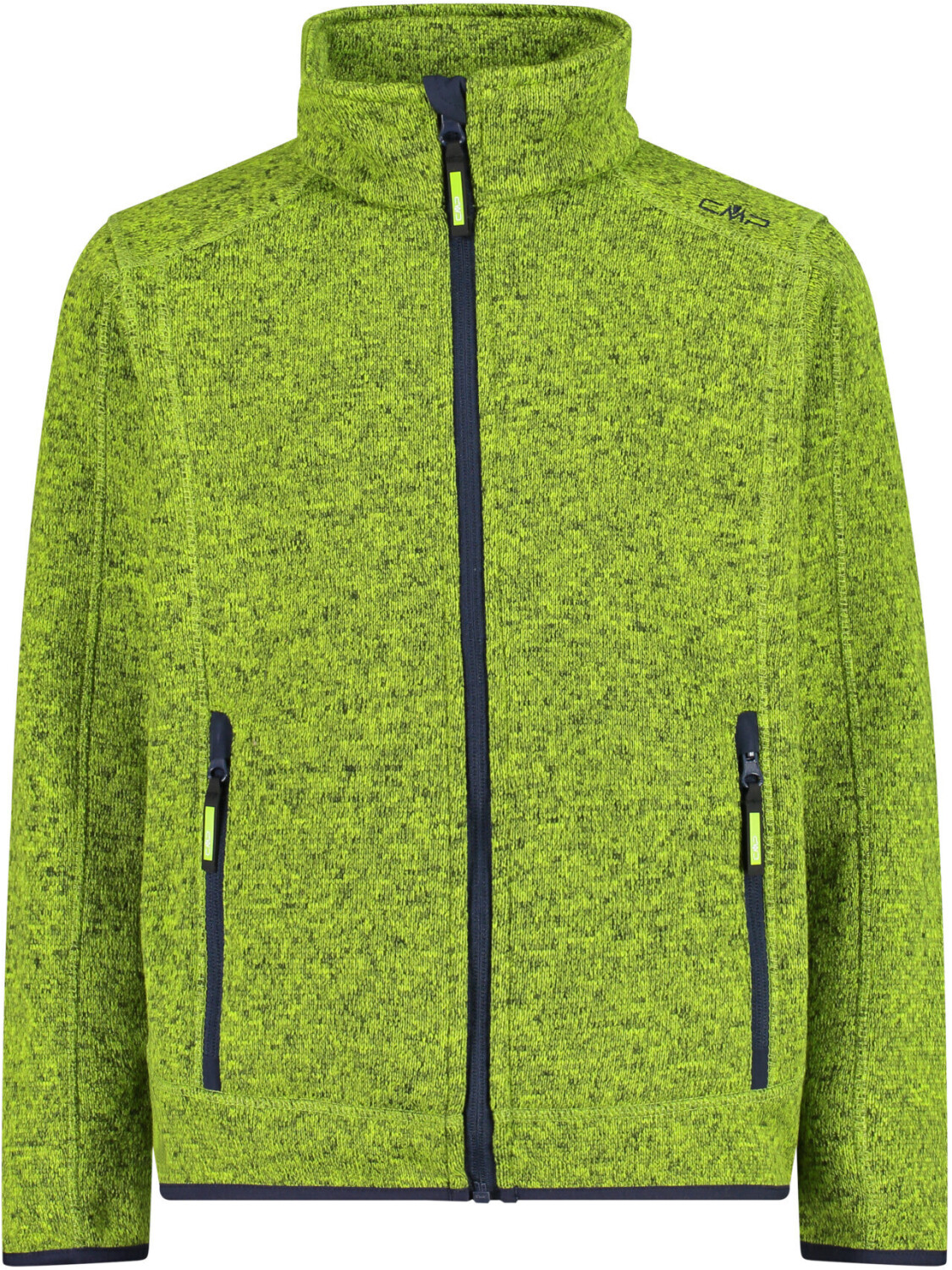 CMP Knitted Jacket (3H60744) limegreeen-b.blue