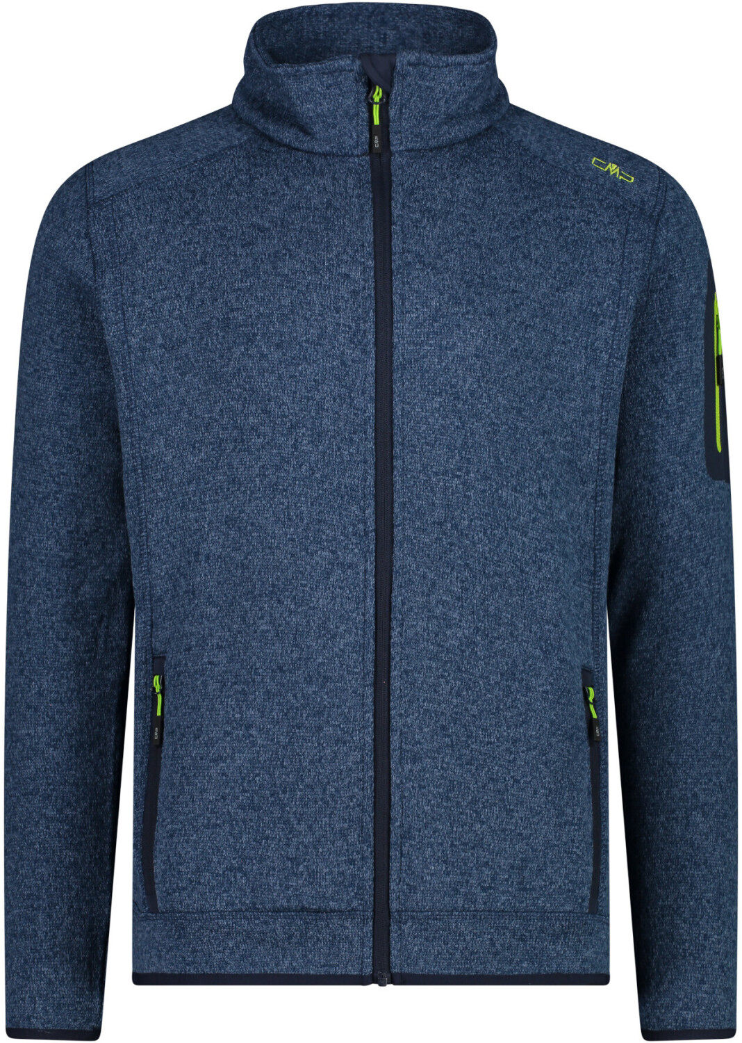 CMP Knit-Tech Jacket (3H60747) blue-limegreen ab 39,99 € | Preisvergleich  bei