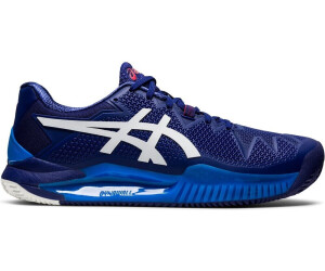 Buy Asics Gel Resolution 8 Clay 1041A076 dive blue white from