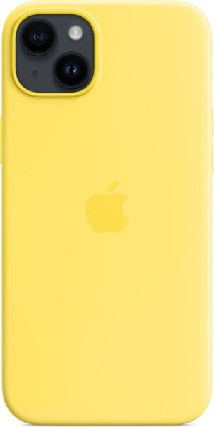 Apple Silikon Case mit MagSafe (iPhone 14 Plus) Kanariengelb
