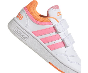 Adidas Hoops Kids cloud white/beam pink/screaming orange (H03862 