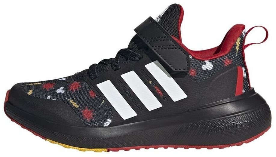 Adidas x Disney FortaRun 2.0 Micky Cloudfoam Elastic Lace Top Strap Kids core black/bold gold/better scarlet (HP8997)