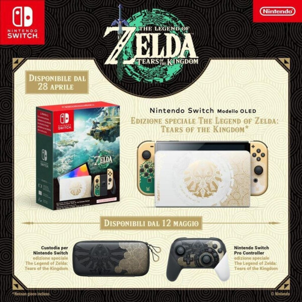 Nintendo Switch (OLED-Modell) The Legend Of Zelda Tears Of The Kingdom Edition, Bild 4