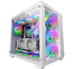 Mars Gaming MCV4 Negra, Torre Gaming Custom XXL E-ATX, Ventana Cristal  Templado Lateral y Frontal