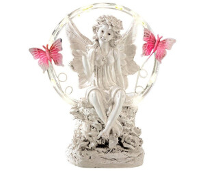 HAC24 Solar LEDGartenfigur Elfe mit Schmetterlingen (171617092) ab 11