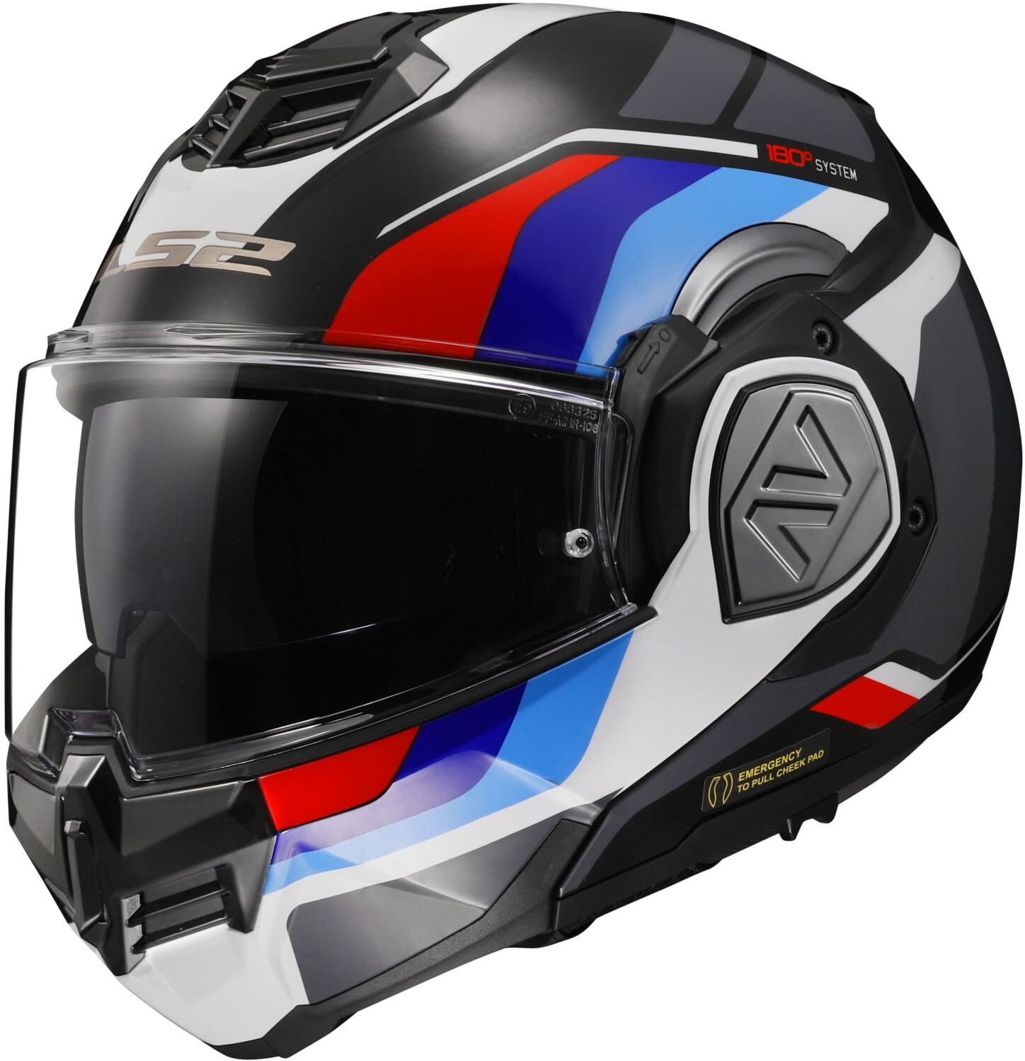 LS2 FF906 Advant Sport noir/bleu/rouge/blanc