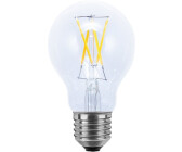 Ampoule LED dimmable E27 CLEAR FILAMENT éclairage blanc chaud 5.8W