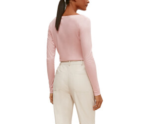 Comma Viskose-Shirt mit Wasserfall-Ausschnitt (2120634.4248) pink ab 20,75  € | Preisvergleich bei | T-Shirts