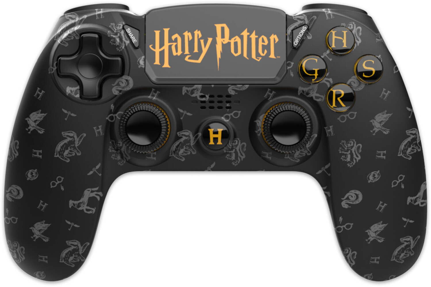 Freaks and Geeks Manette Sans Fil PS4 Harry Potter noir
