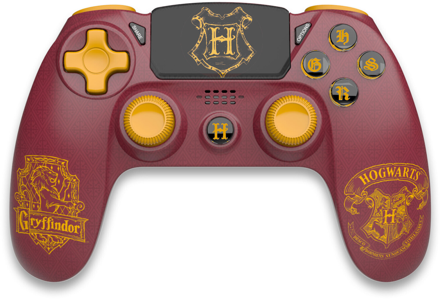 Freaks and Geeks Wireless PS4 Controller Harry Potter Gryffindor