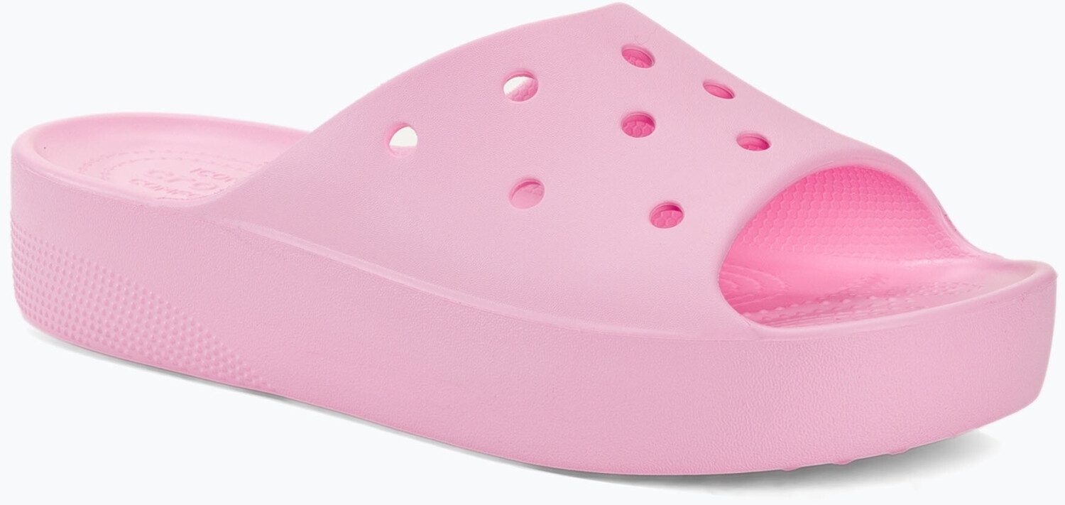 Crocs Classic Platform Slide 208180 flamingo ab 28 00 Preisvergleich bei idealo