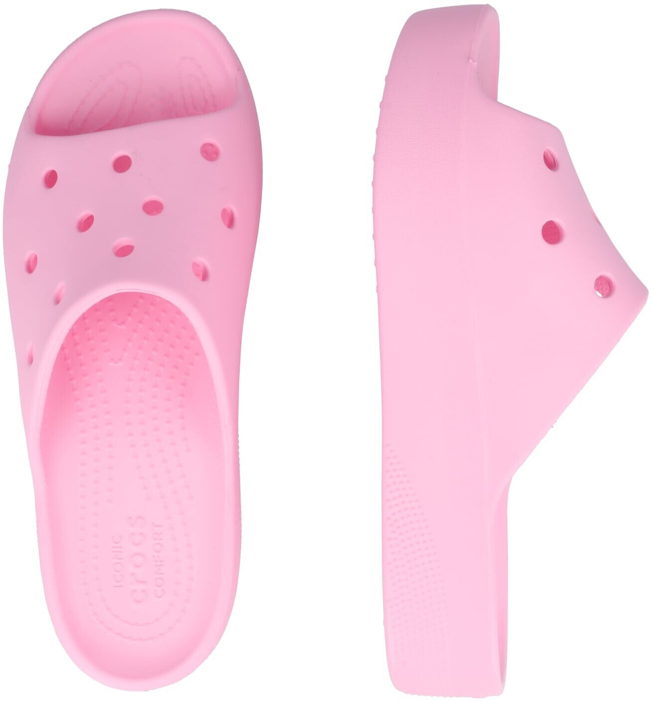 Crocs sales flamingo slides