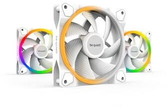 be quiet! Light Wings White PWM 140mm Triple-Pack