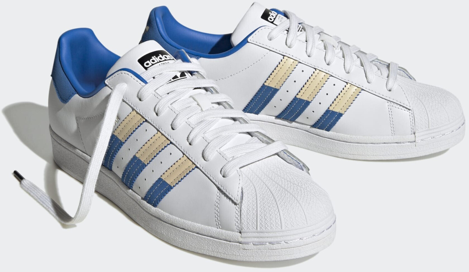Adidas Superstar cloud white sand strata bright royal ab 71 39 Preisvergleich bei idealo