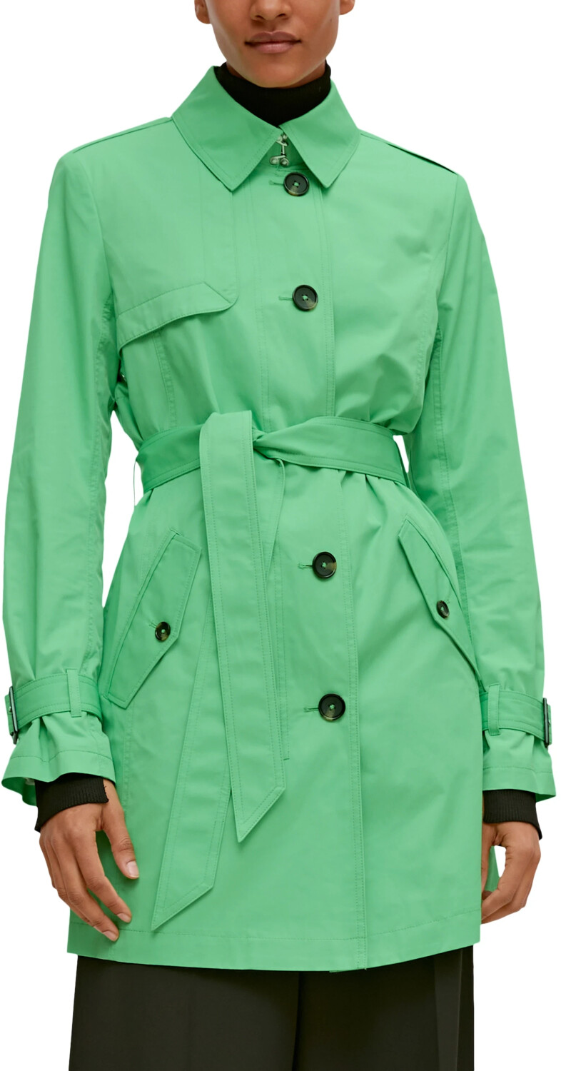 Comma Trenchcoat mit Bindeg rtel 2126246.7587 gr n ab 69 99