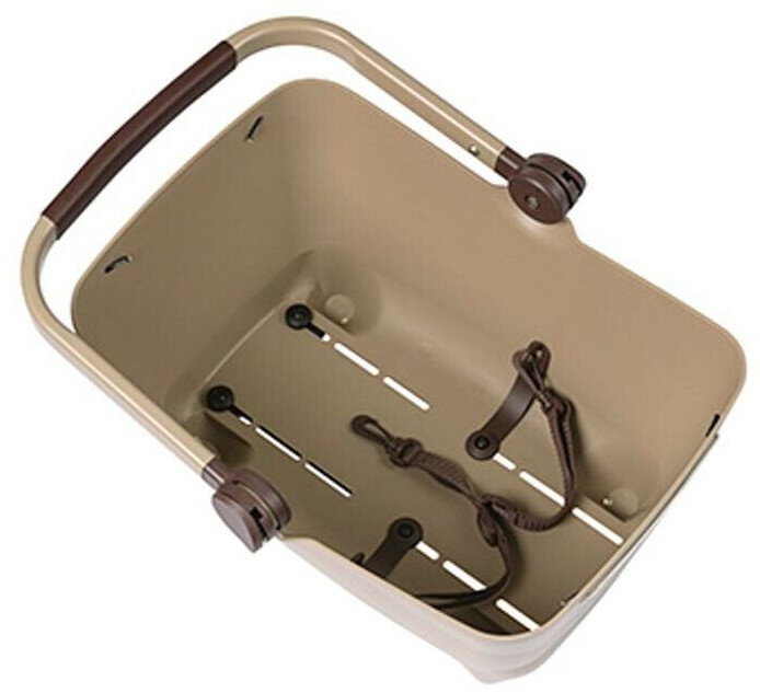 Basil Panier vélo pour chien biscotti brown