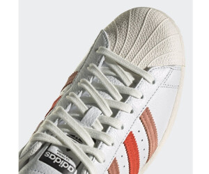 Adidas superstar 2 shop white red