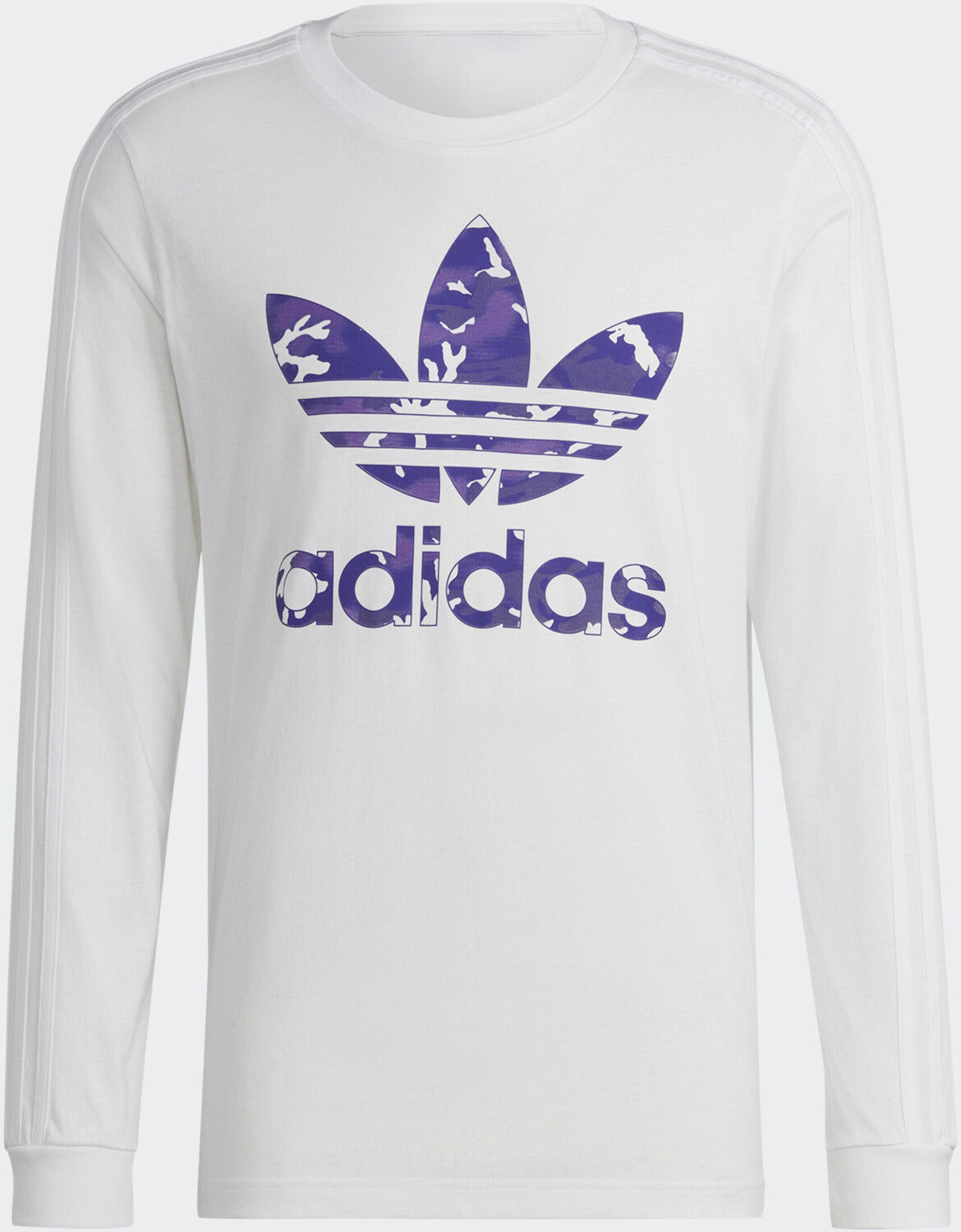 Adidas Graphics Camo Stripe Longsleeve HR3526 weiB ab 17 99 Preisvergleich bei idealo