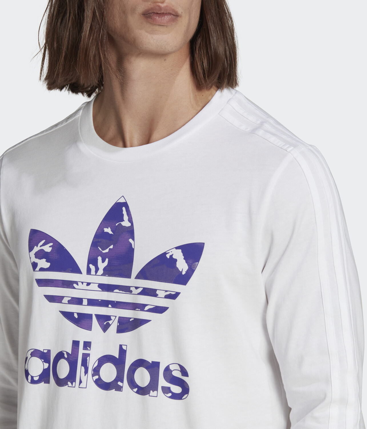 Adidas linear long sleeve t-shirt new arrivals
