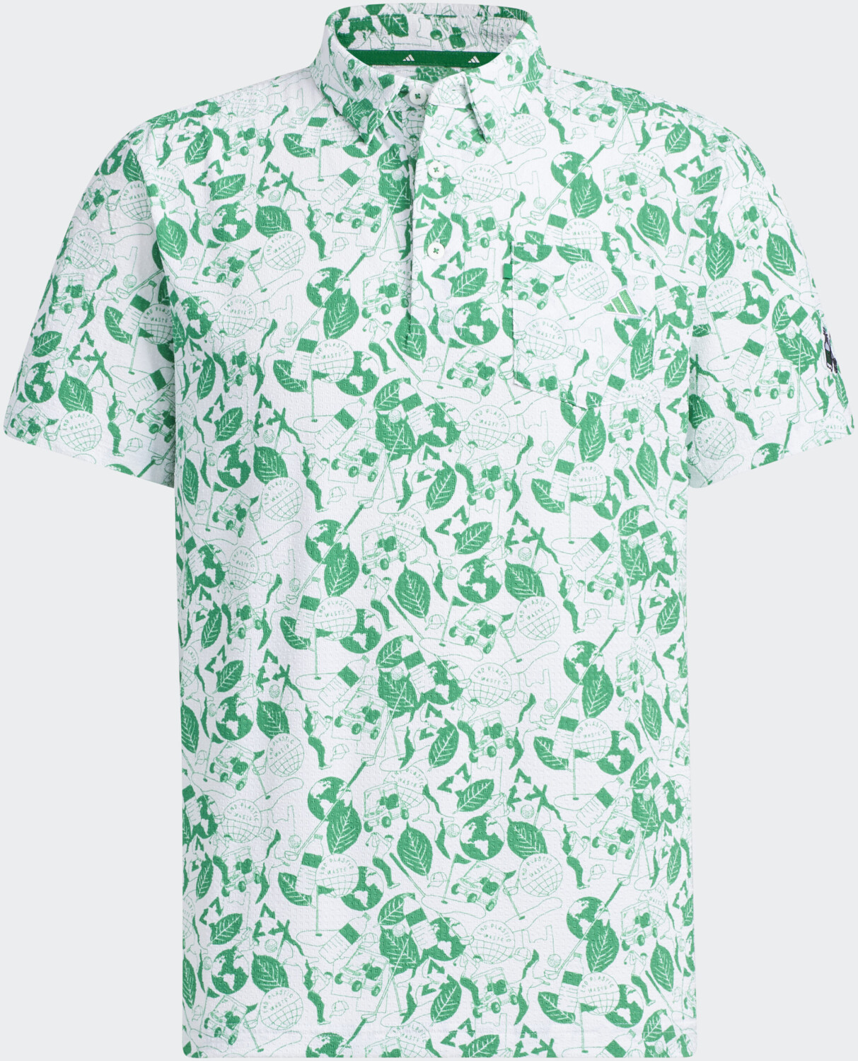 Adidas Play green Graphic Poloshirt (HS9054) white/green