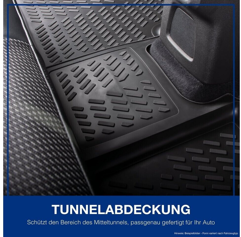 ELMASLINE 3D Gummimatten & Kofferraumwanne Set für VW Golf 8 [VIII