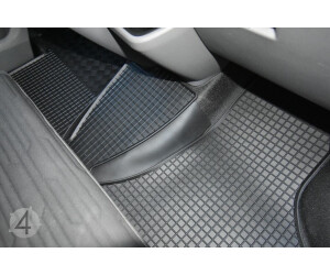 Design Gummi Fußmatten mit erhöhtem Rand passend für Volkswagen T6