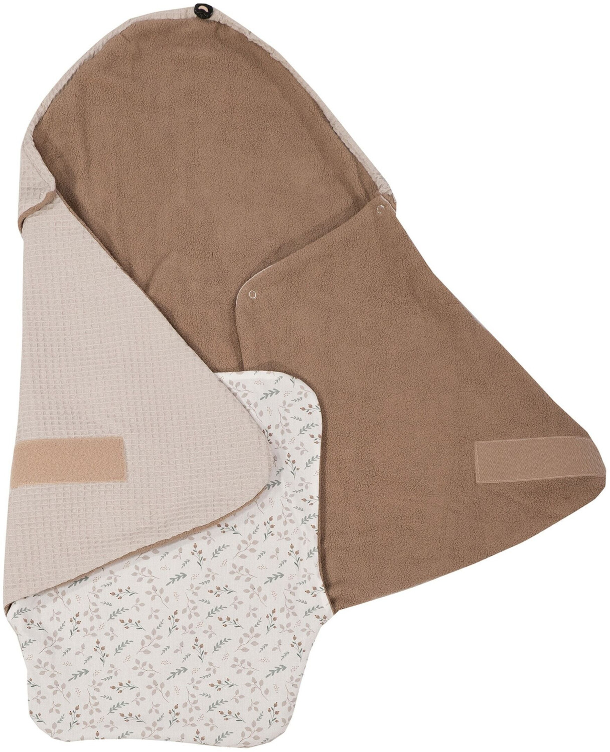 Ullenboom Wrap Blanket Waffle/Floral Sand