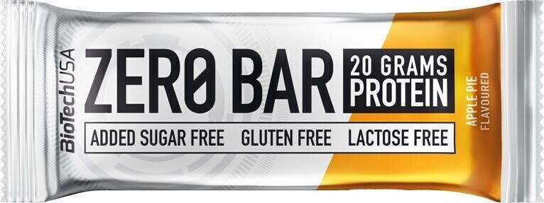 BioTech USA Zero Bar 1 bar 50G (6225064) Apple Pie