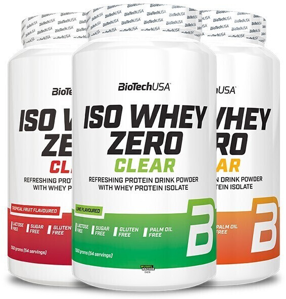 BioTech USA ISO Whey Zero Clear 1000G (6249060) Peach Ice Tea